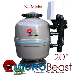 micro-beast mb-20 bead filter with no media