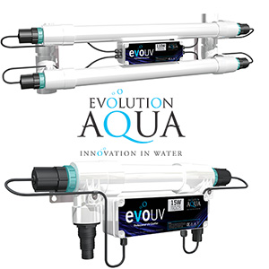 Evolution Aquas pond UV clarifiers
